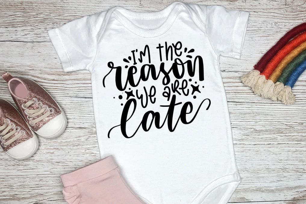 I'm the Reason We Are Late Onesie